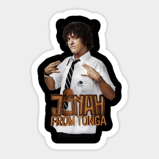 Jonah from tonga Sticker